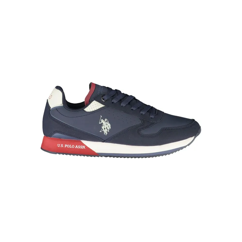 U.S. POLO ASSN. Men's Sleek Sporty Sneakers with Contrast Accents