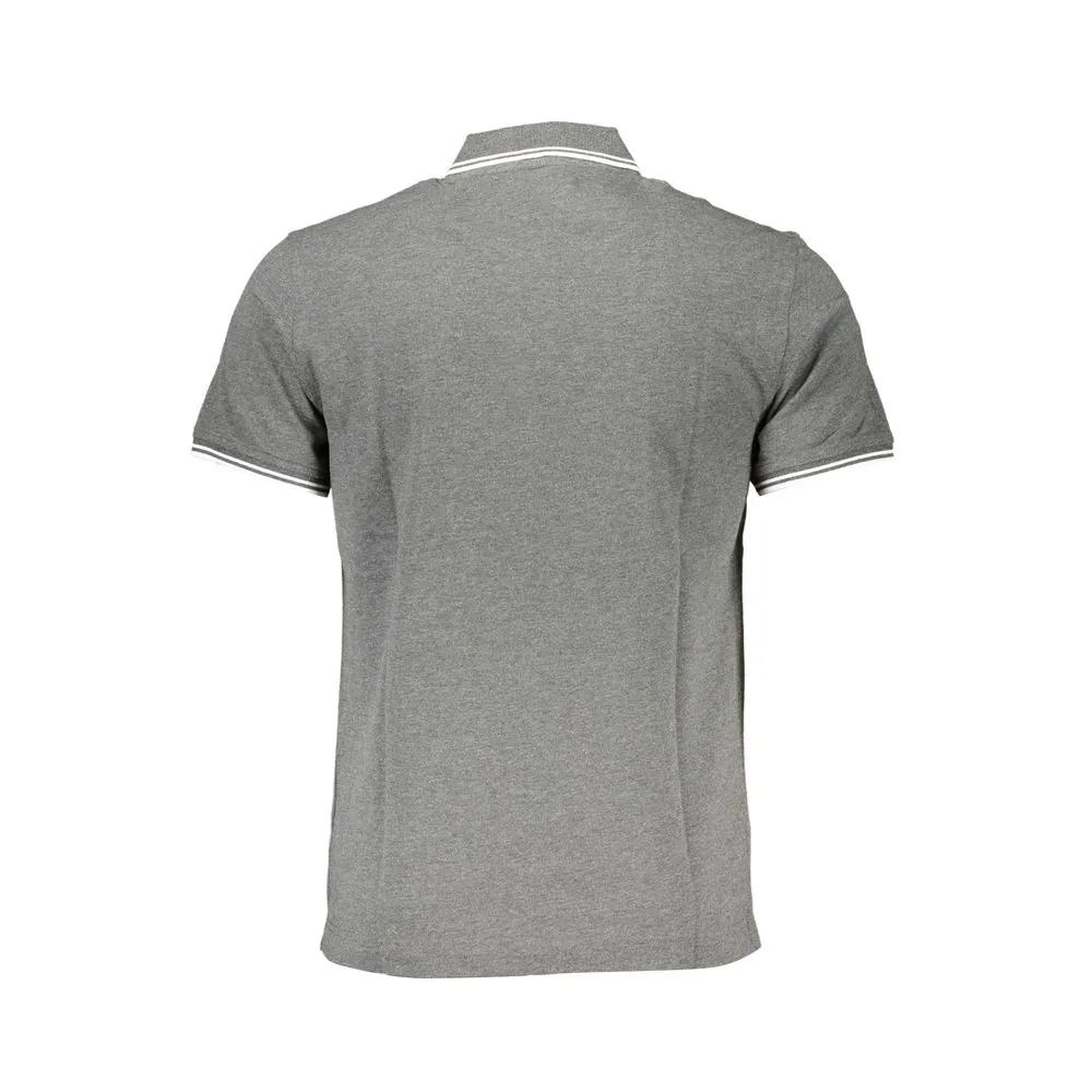 Harmont & Blaine Men's Chic Narrow Fit Short Sleeved Polo