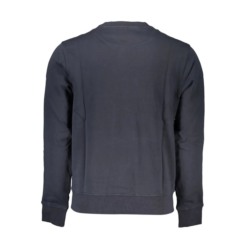 Harmont & Blaine Men's Elegant Blue Crew Neck Sweatshirt