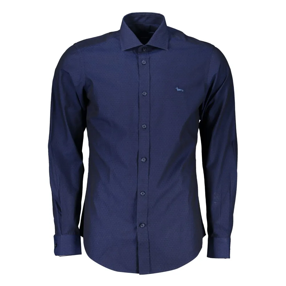 Harmont & Blaine Men's Elegant Slim Fit Long Sleeve Men's Shirt