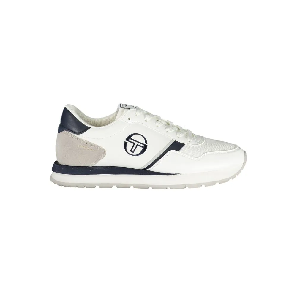 Sergio Tacchini Men's Elegant Viareggio Sneakers with Embroidery Details
