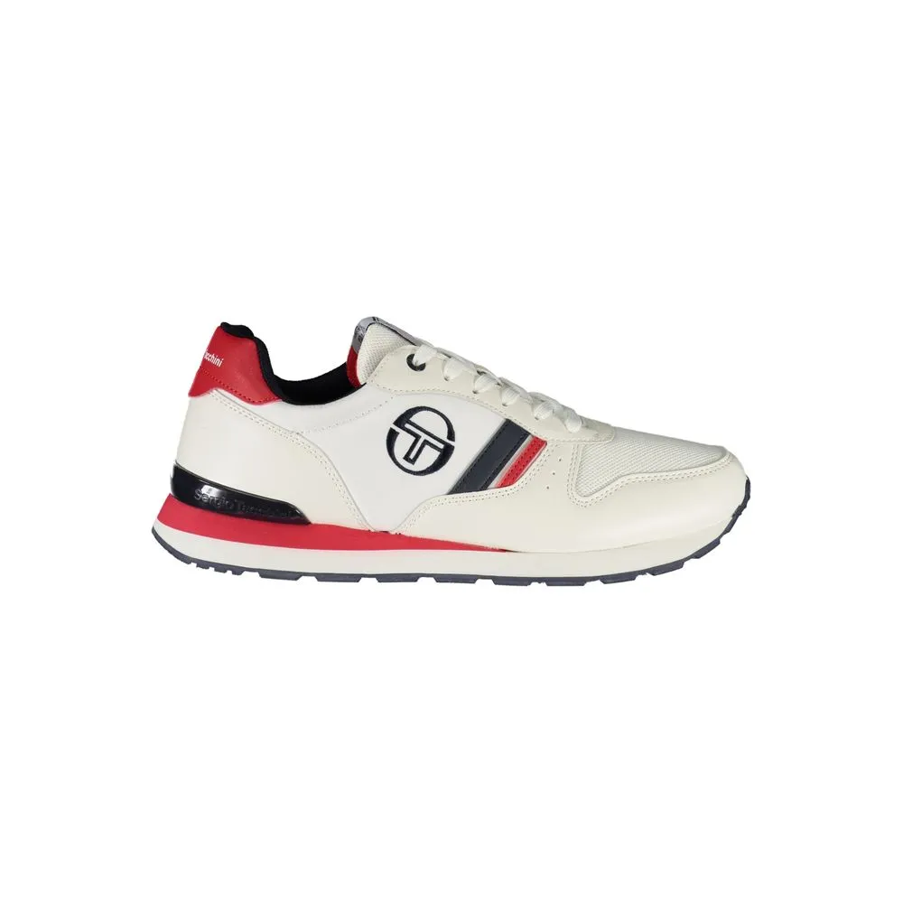 Sergio Tacchini Men's Vintage Inspired Sergio Sneakers with Embroidery