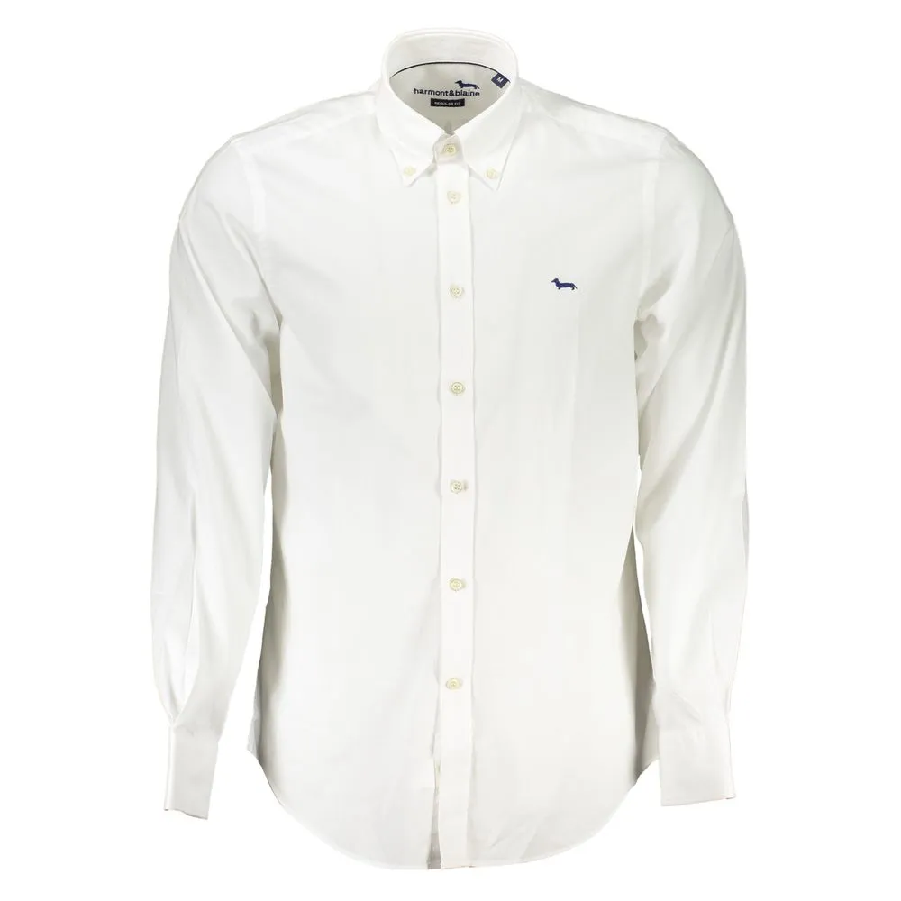 Harmont & Blaine Men's Elegant Organic Cotton Men's Shirt