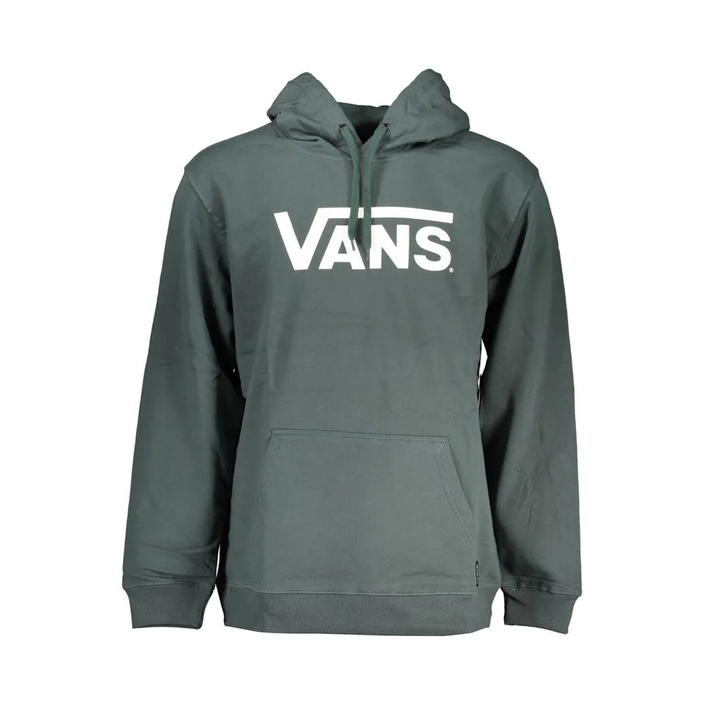 Vans Men's Cozy Green Hooded Fleece Sweatshirt