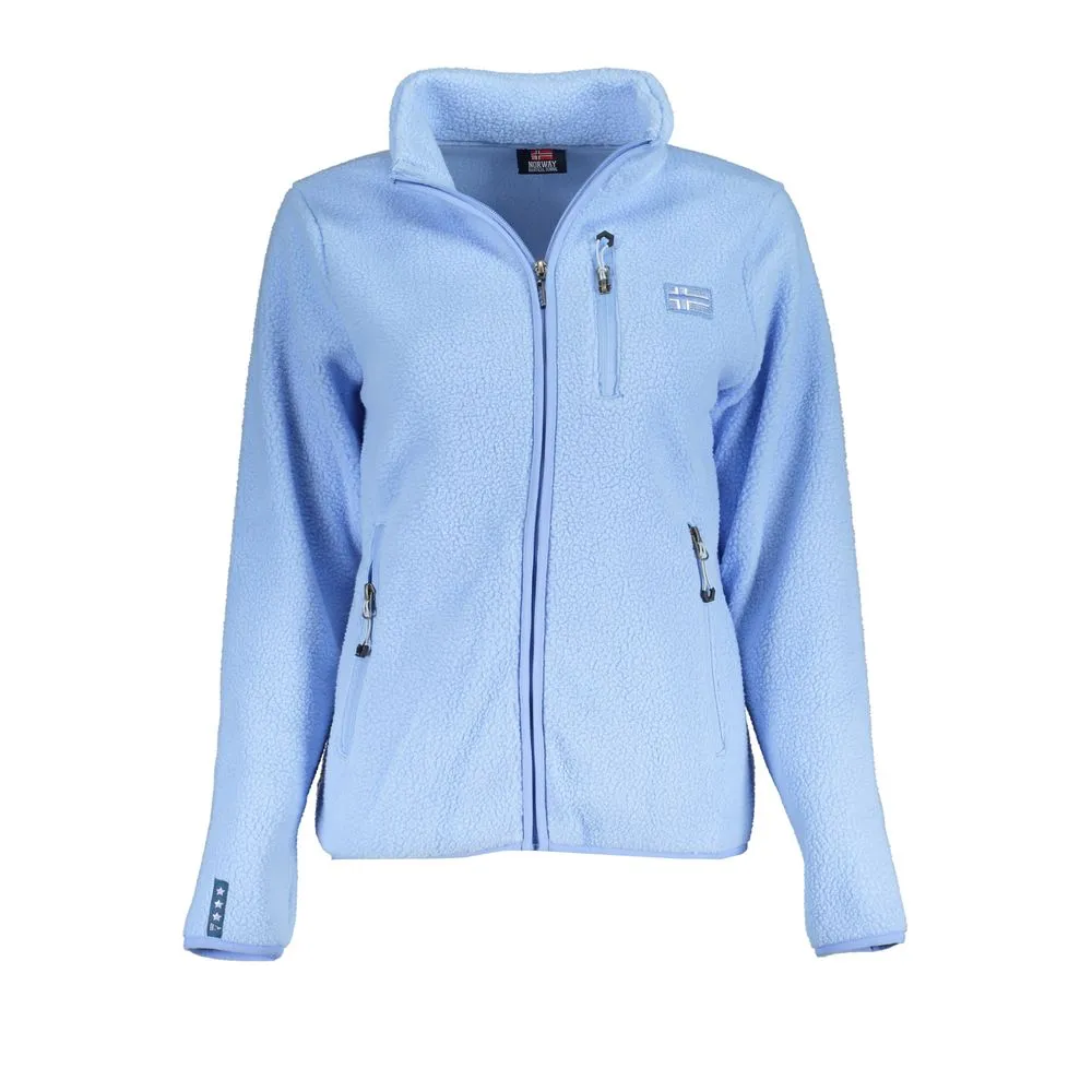 Norway 1963 Women's Chic Light Blue Long Sleeve Sweatshirt