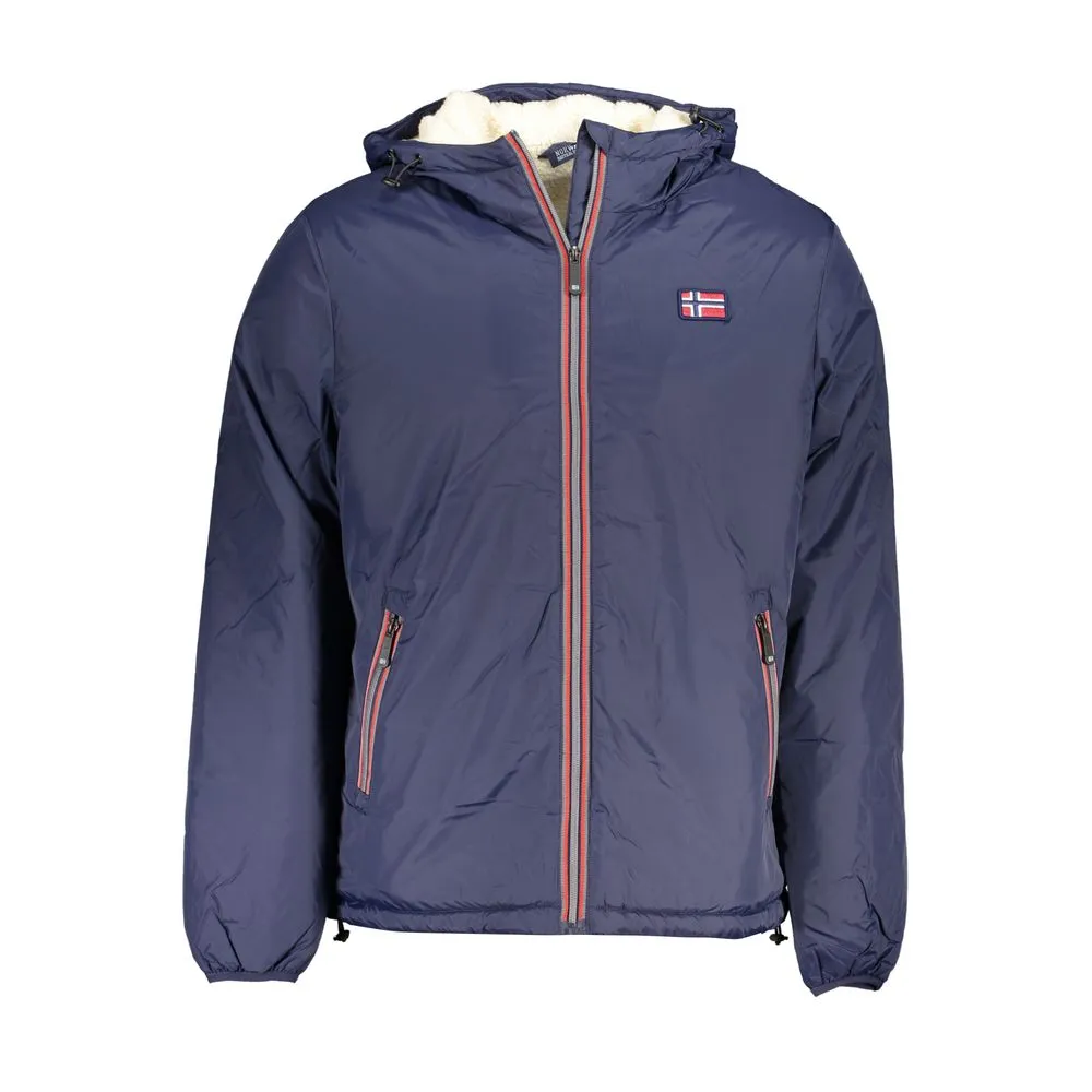 Norway 1963 Men's Elegant Long-Sleeved Hooded Jacket