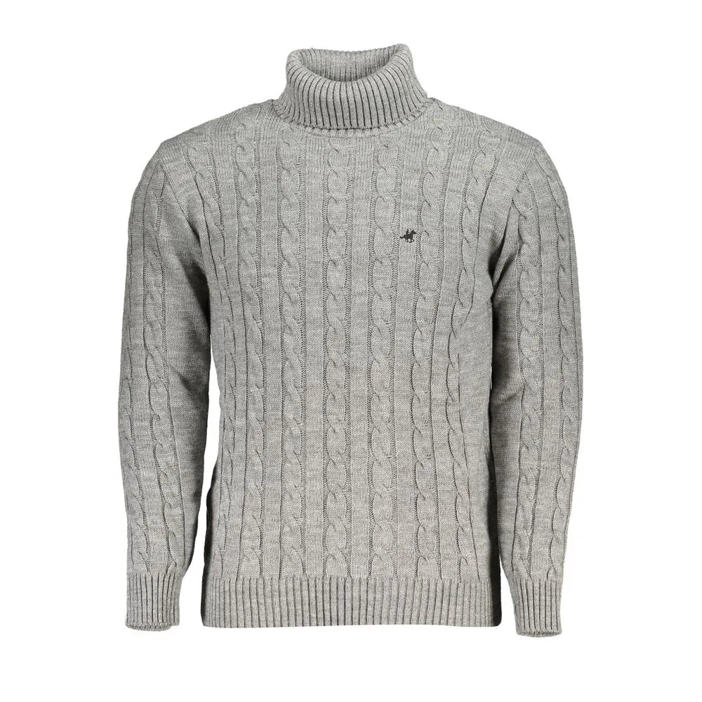 U.S. Grand Polo Men's Turtleneck Twisted Neck Men's Sweater