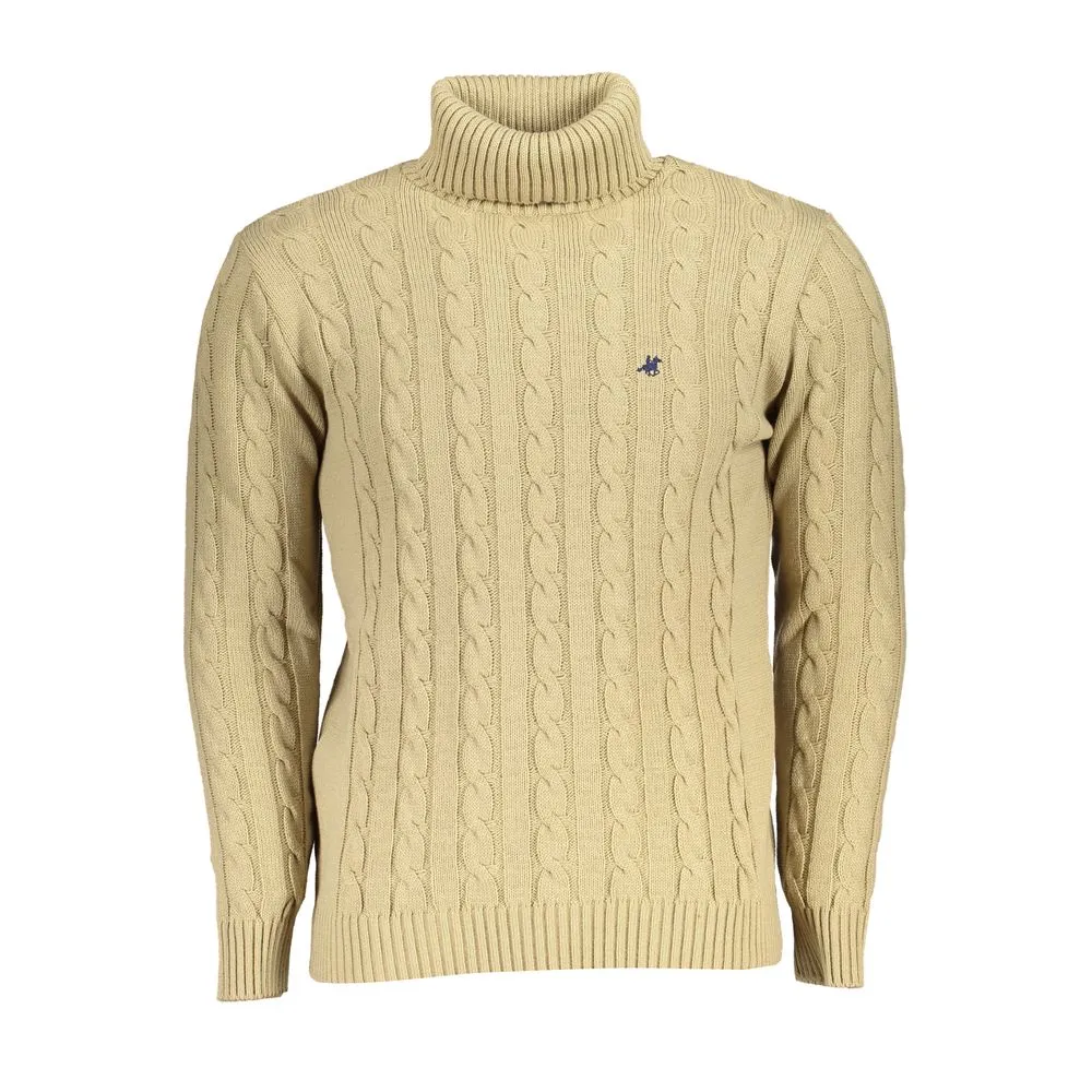 U.S. Grand Polo Men's Chic Turtleneck Twisted Knitwear