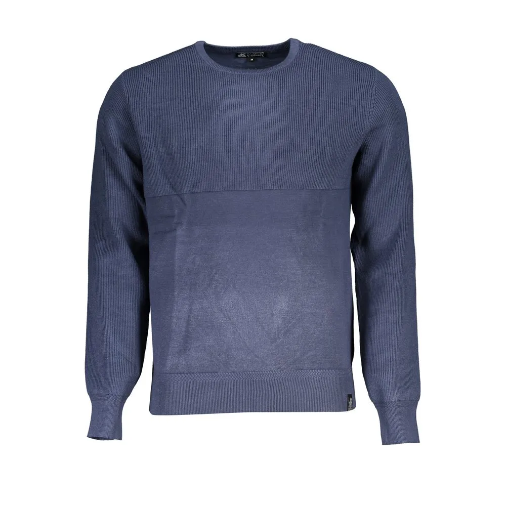 U.S. Grand Polo Men's Elegant Long Sleeved Crew Neck Sweater