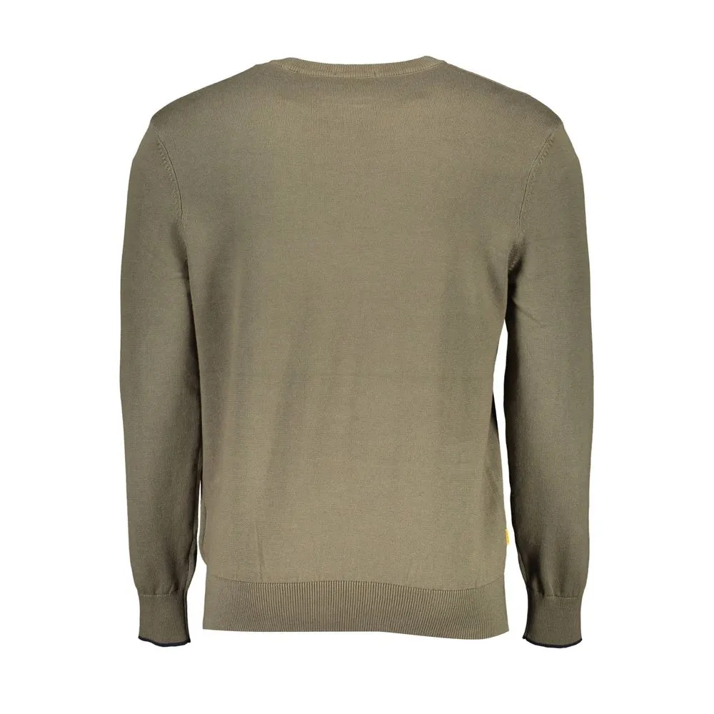 Timberland Men's Eco-Conscious Green Crew Neck Sweater
