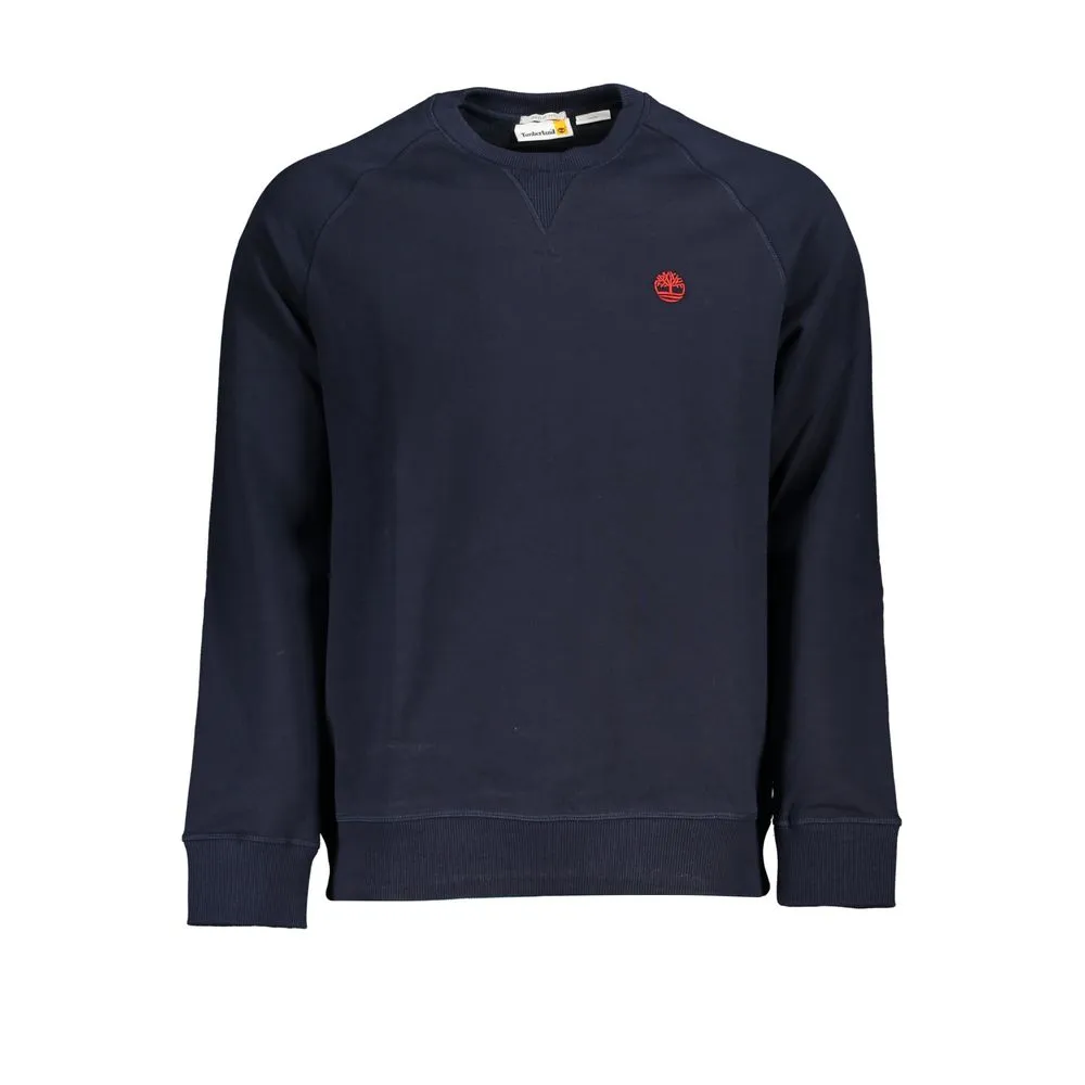 Timberland Men's Classic Blue Crew Neck Sweatshirt