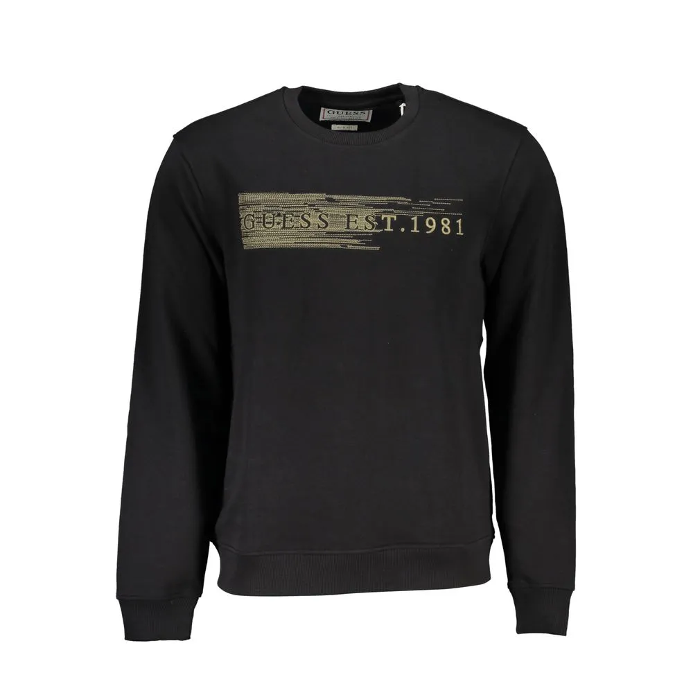Guess Jeans Men's Slim Fit Brushed Cotton Blend Sweatshirt