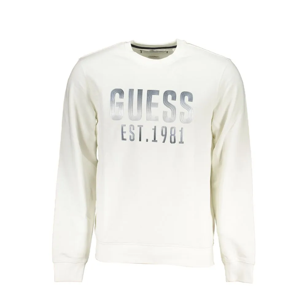 Guess Jeans Men's Slim Fit Crew Neck Logo Sweatshirt