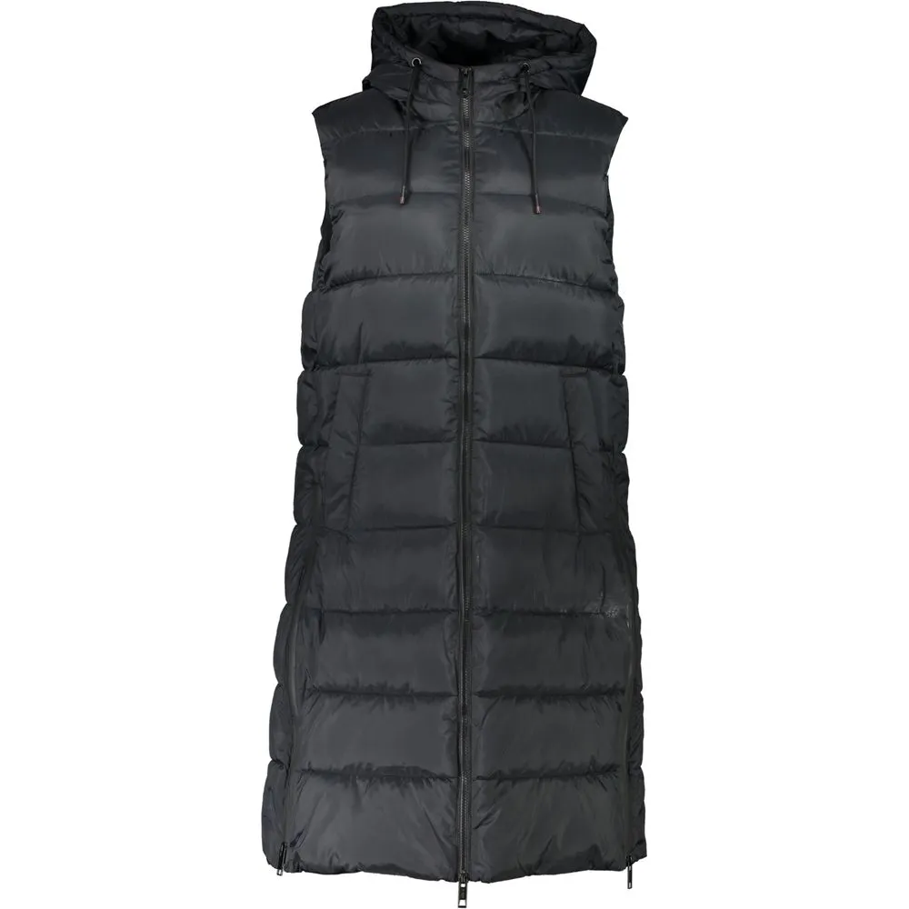 Guess Jeans Women's Elegant Thermal Hooded Long Vest