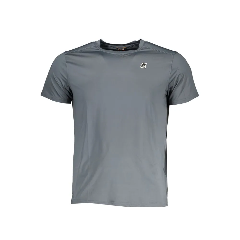 K-WAY Men's Sleek Tech-Fabric Crew Neck Tee