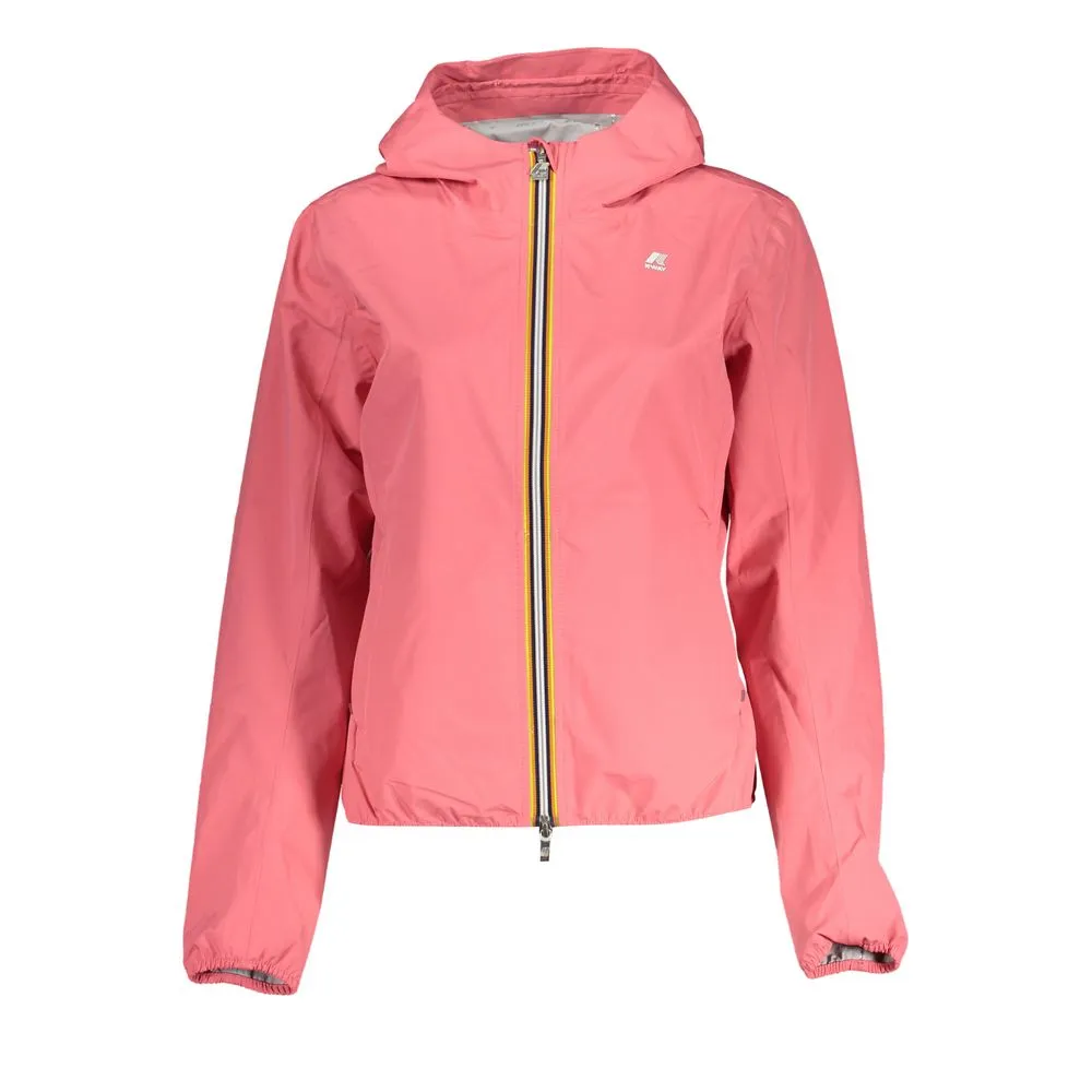 K-WAY Women's Elegant Waterproof Hooded Sports Jacket