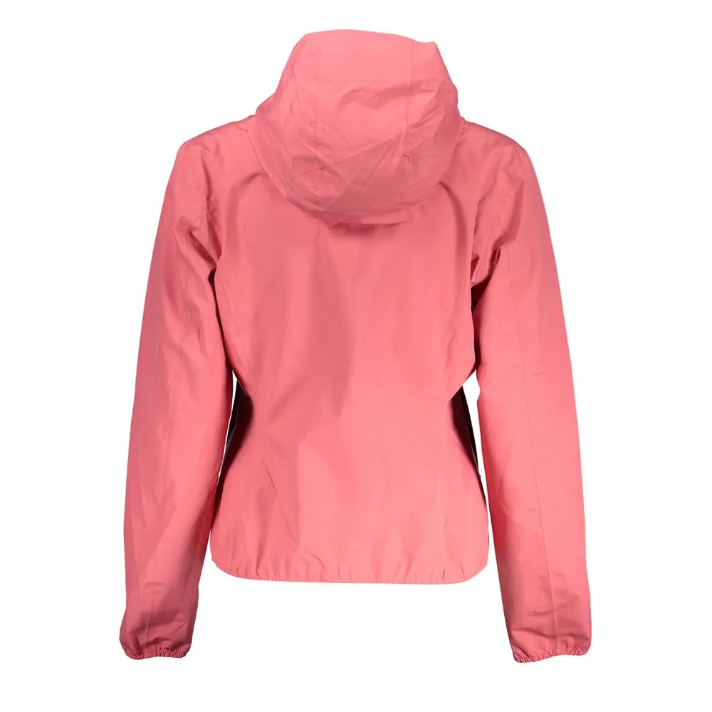 K-WAY Women's Elegant Waterproof Hooded Sports Jacket
