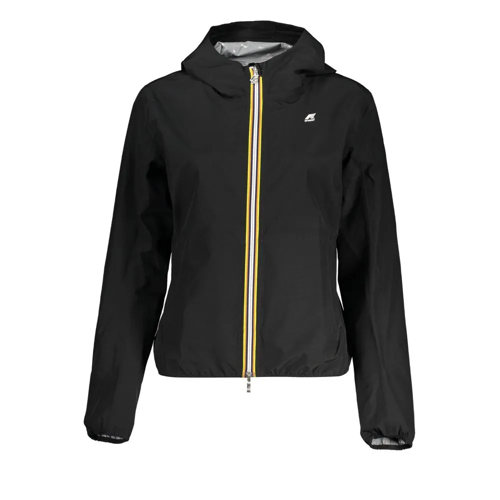 K-WAY Women's Elegant Waterproof Hooded Jacket