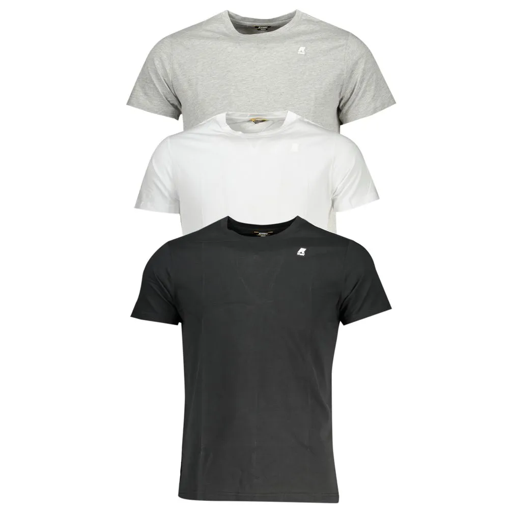 K-WAY Men's Elegant Trio Pack of Crew Neck T-Shirts