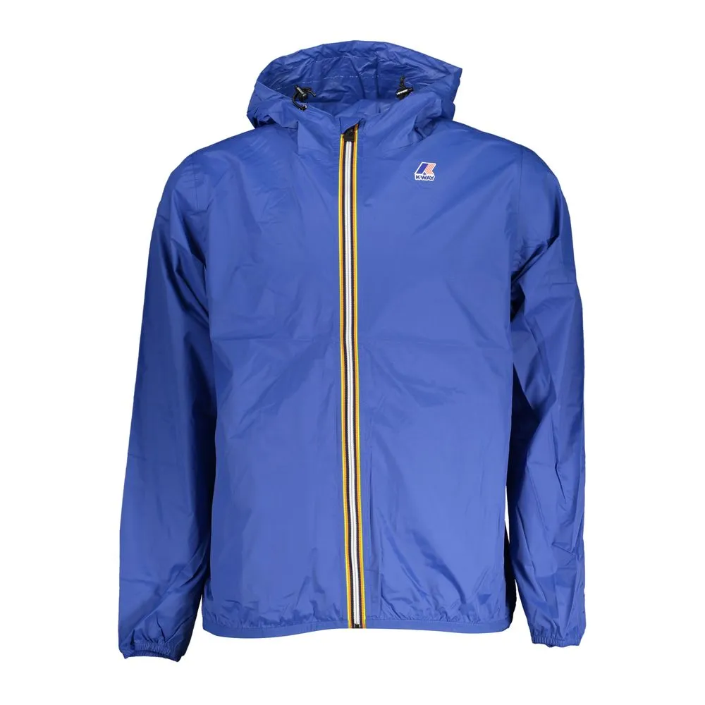 K-WAY Men's Sleek Waterproof Hooded Jacket
