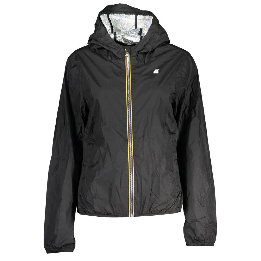 K-WAY Women's Elegant Long Sleeve Hooded Jacket
