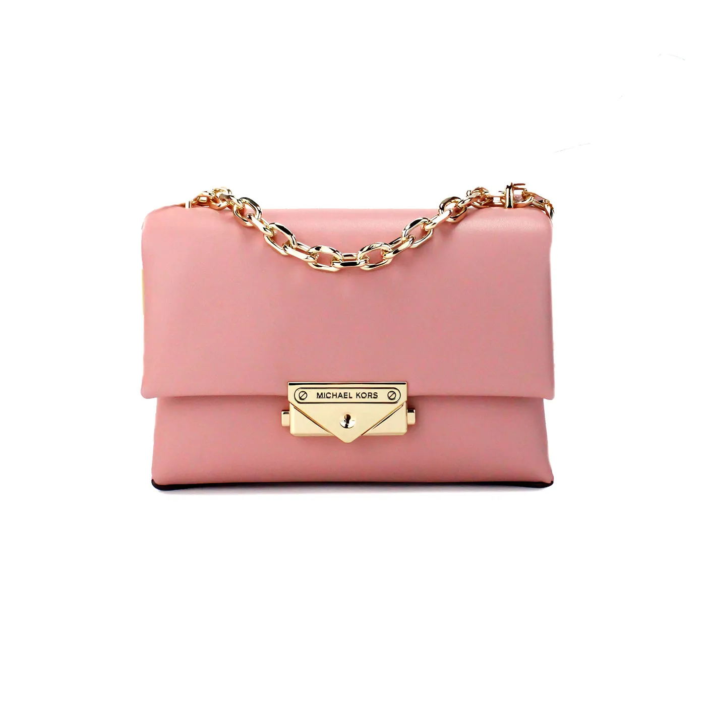 Michael Kors Women's Cece Small Primrose Vegan Leather Convertible Flap Crossbody Bag