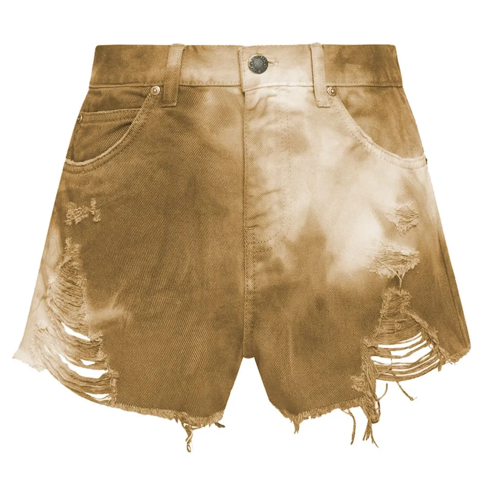 PINKO Women's Chic Military Green Cargo Shorts