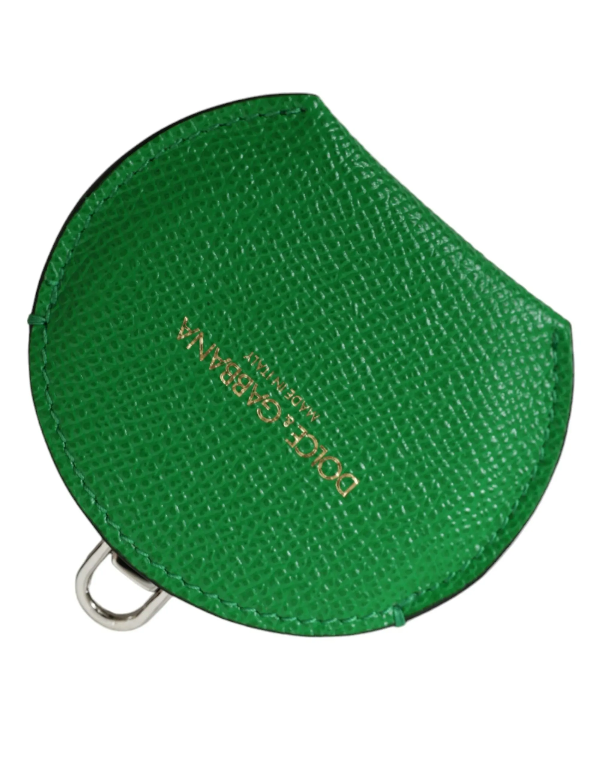Dolce & Gabbana Women's Emerald Leather Hand Mirror Holder