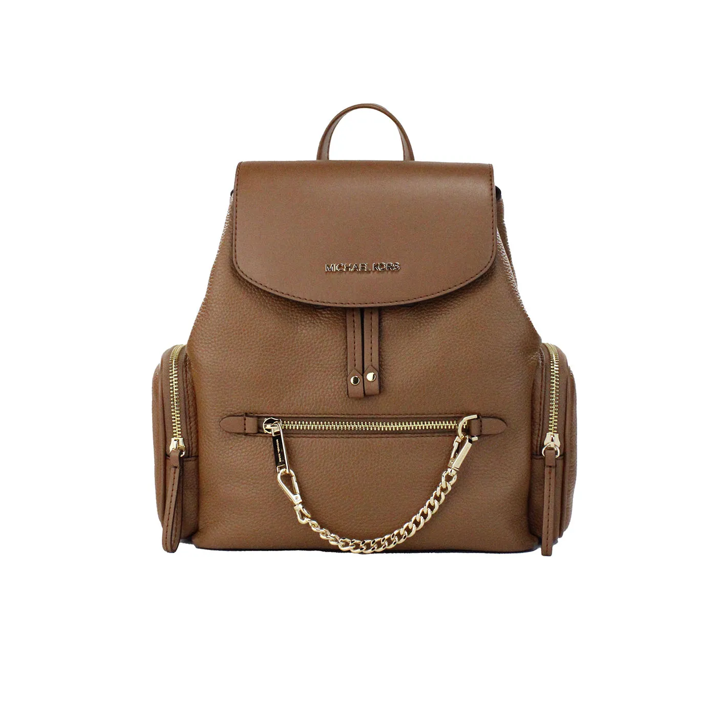 Michael Kors Women's Jet Set Medium Luggage Leather Chain Shoulder Backpack Bag