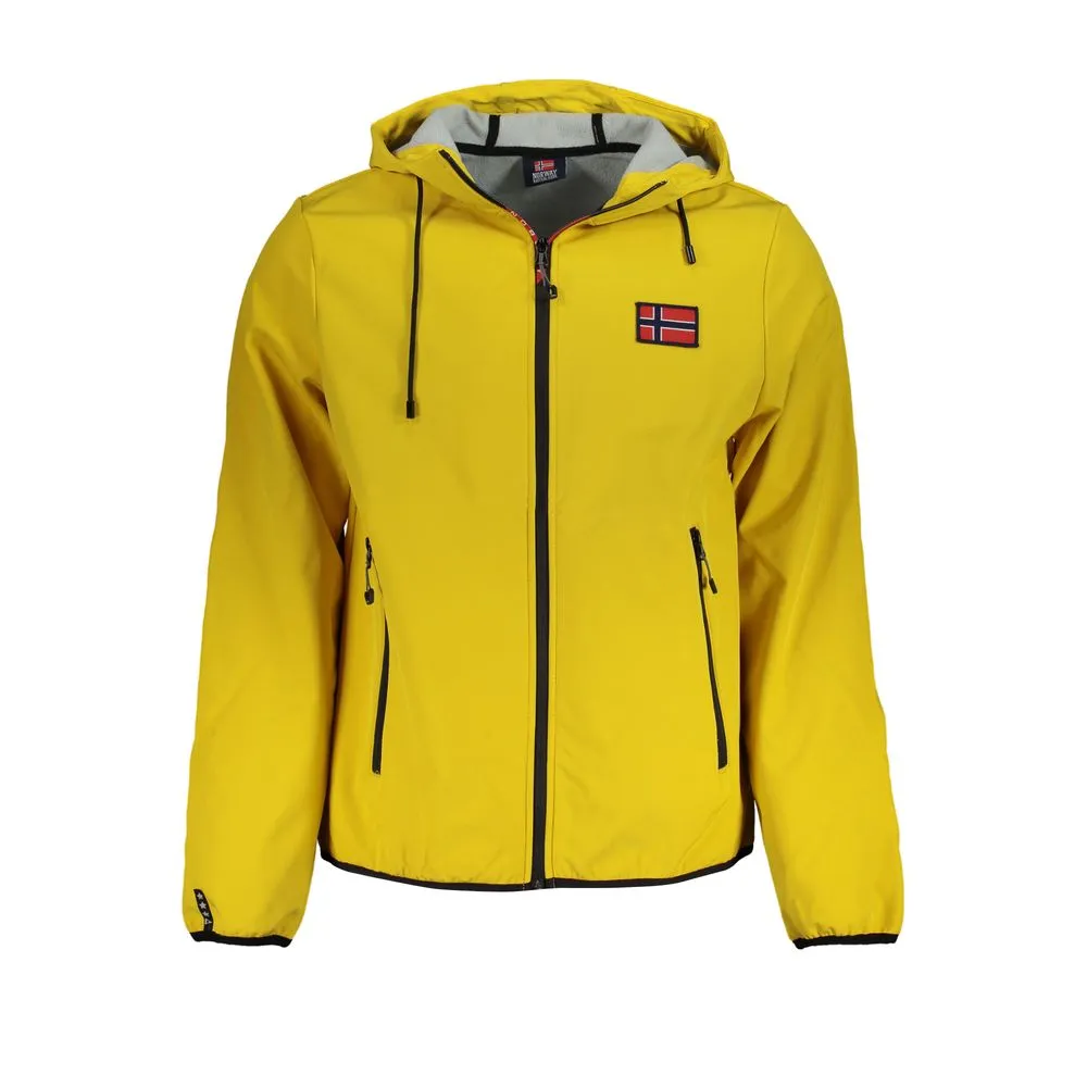 Norway 1963 Men's Chic Soft Shell Long Sleeve Hooded Jacket