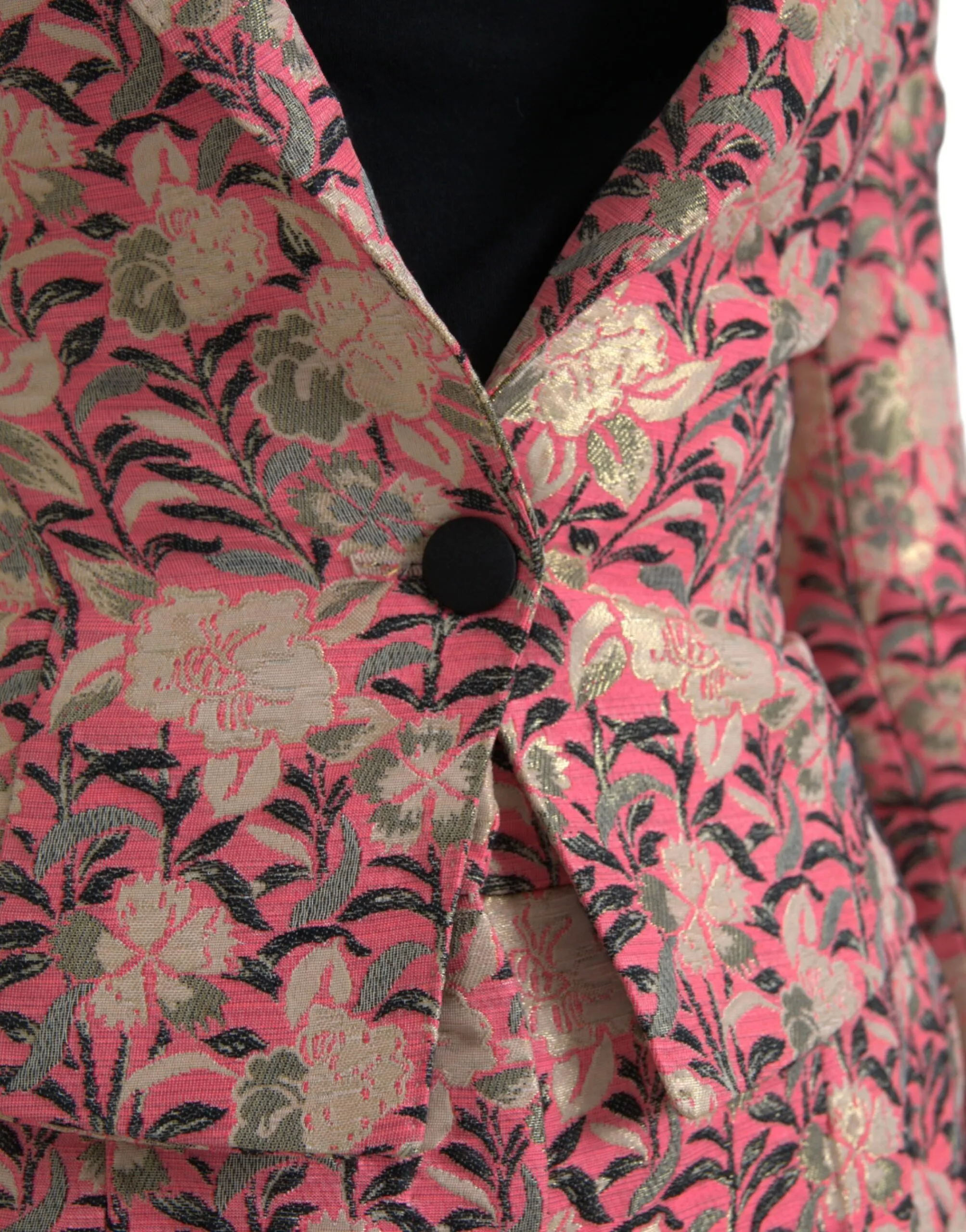 Dolce & Gabbana Women's Elegant Pink Slim Fit Two-Piece Suit