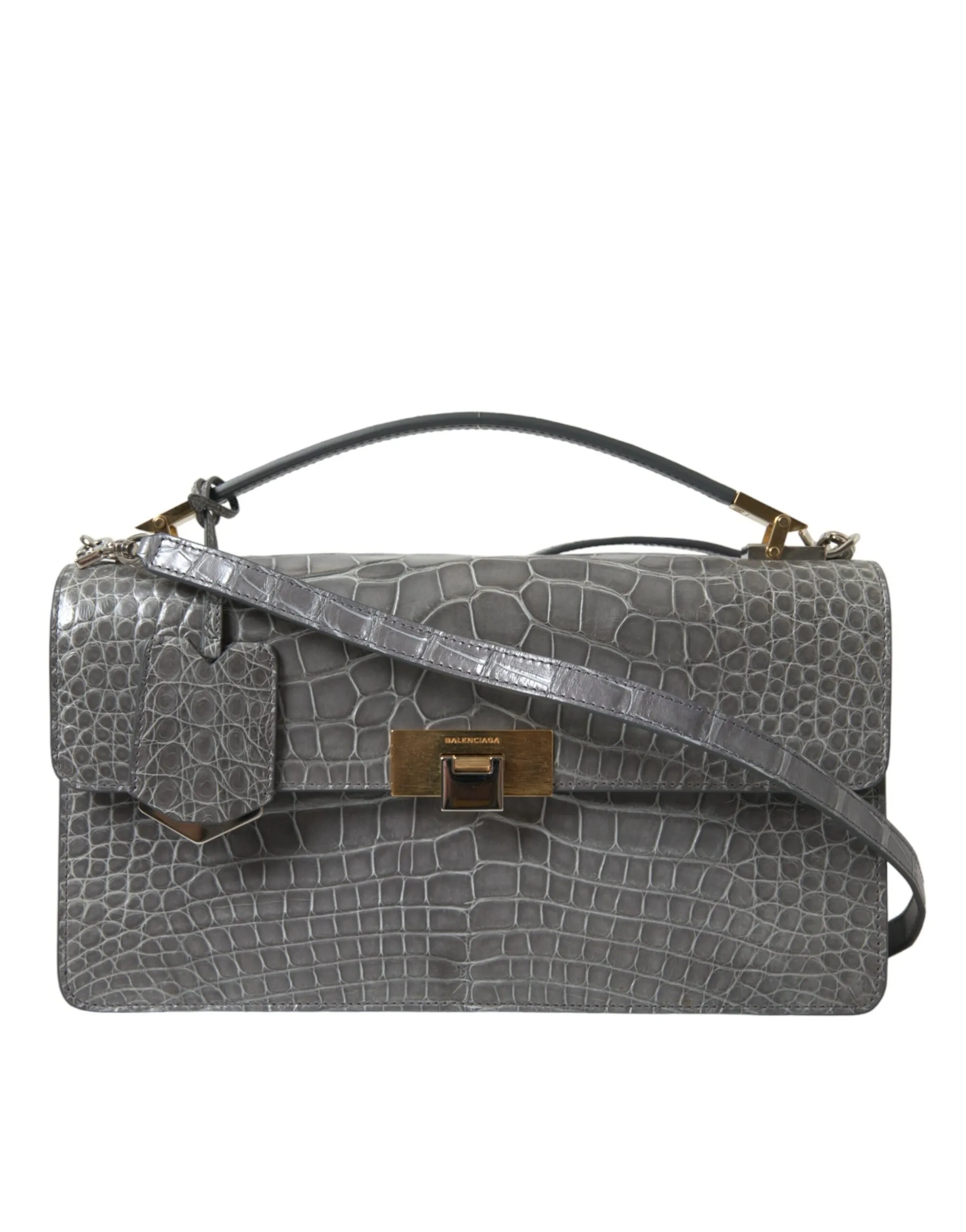 Balenciaga Women's Alligator Leather Medium Shoulder Bag