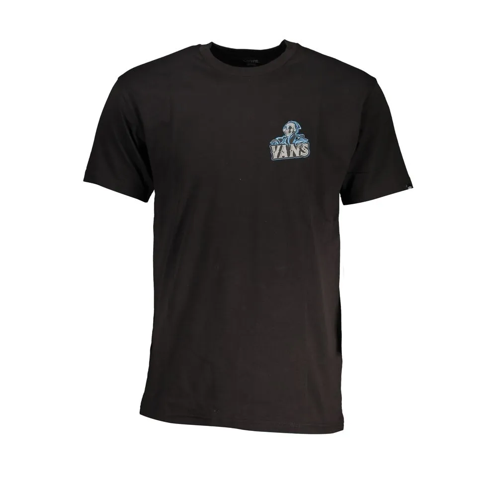 Vans Men's Black Cotton T-Shirt