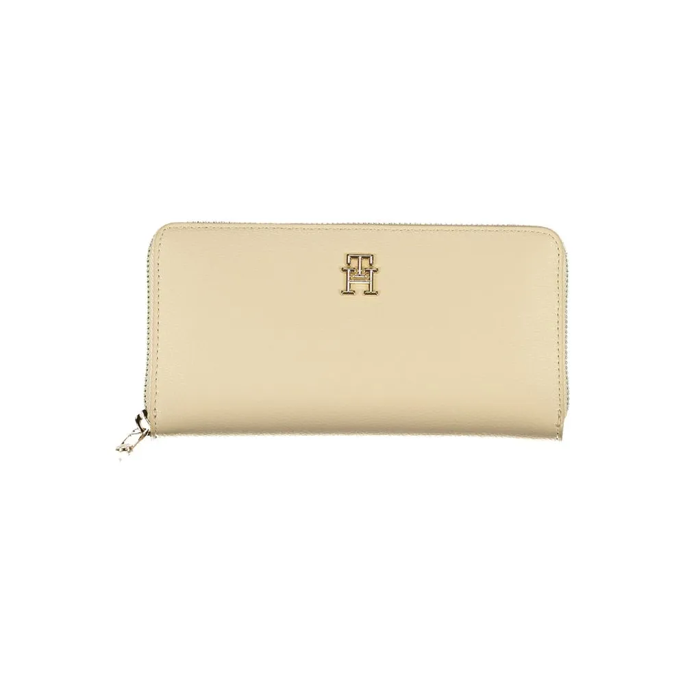 Tommy Hilfiger Women's Beige Polyester Wallet