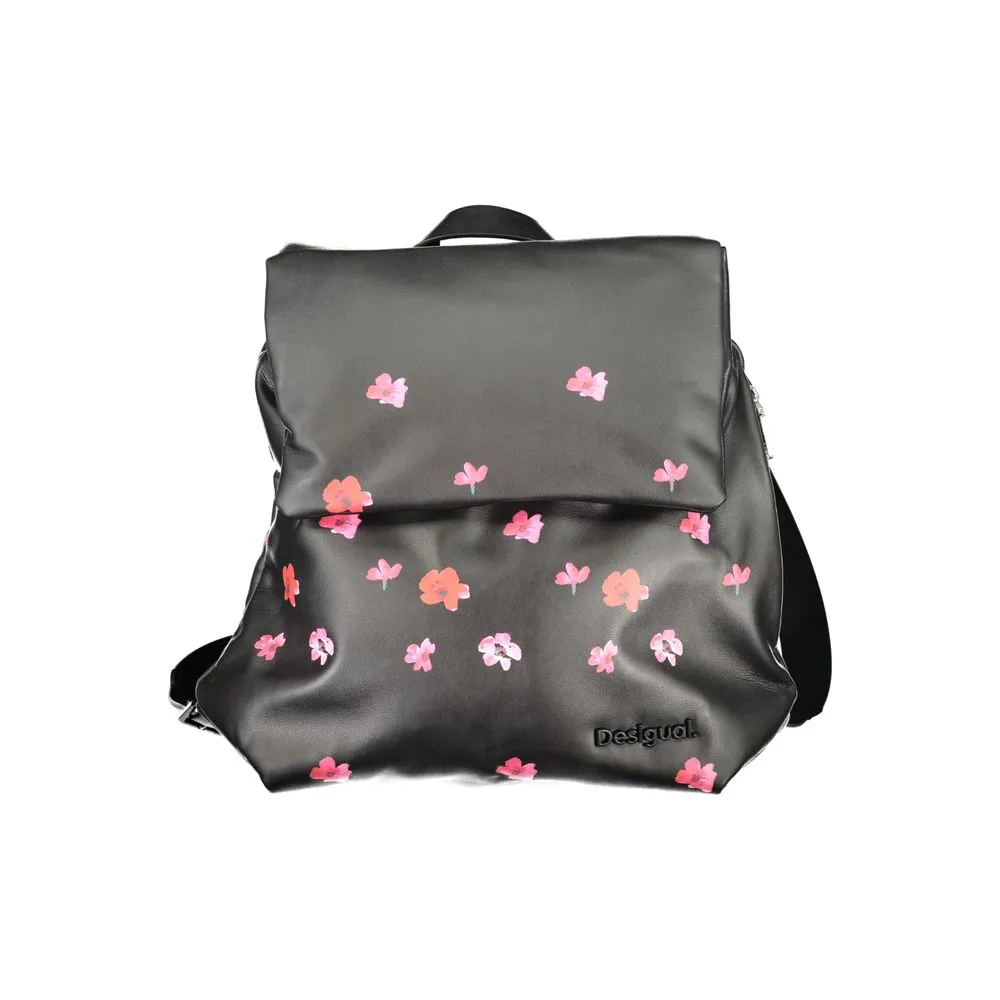 Desigual Women's Black Polyethylene Backpack