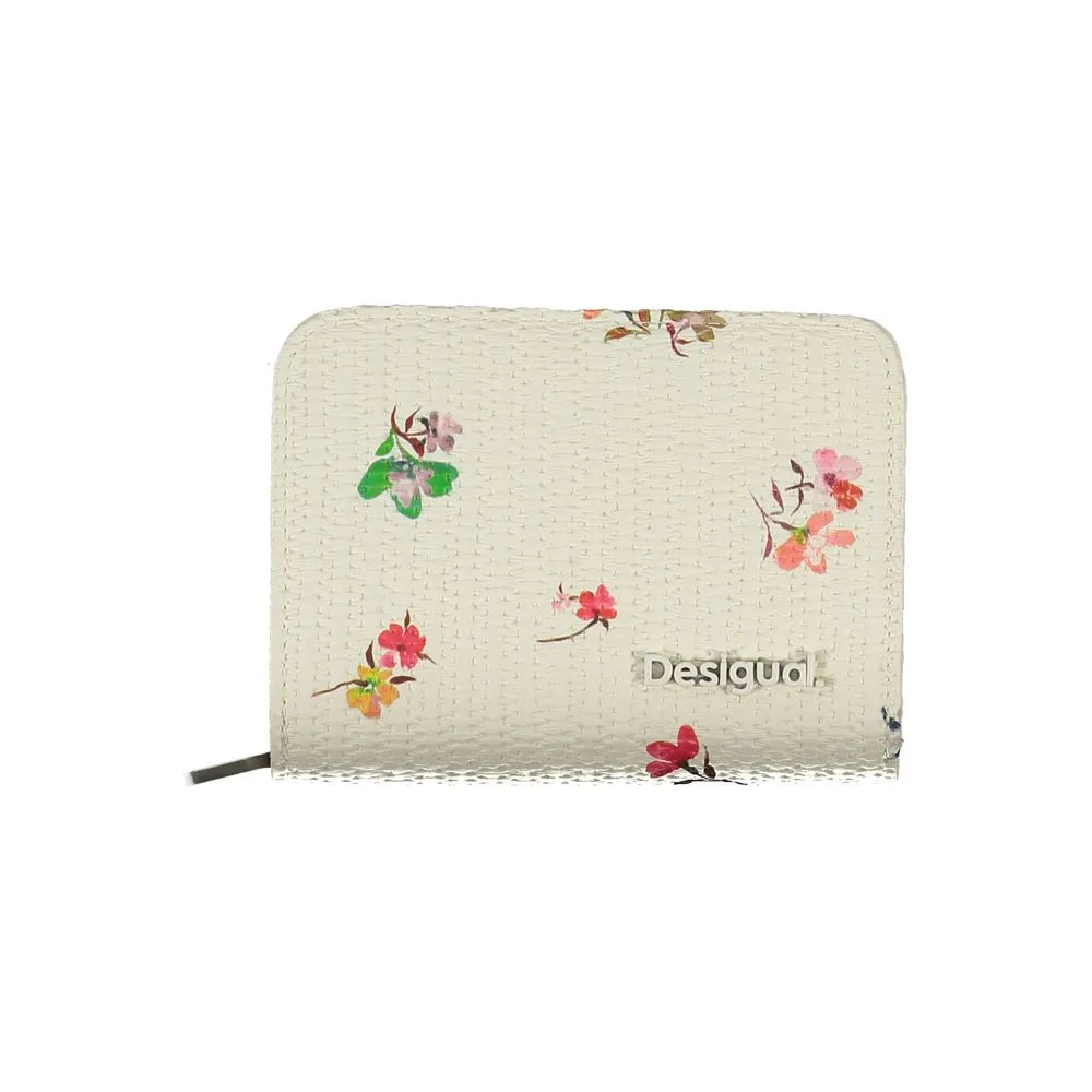 Desigual Women's White Polyethylene Wallet