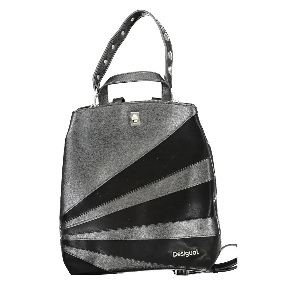 Desigual Women's Black Polyethylene Backpack