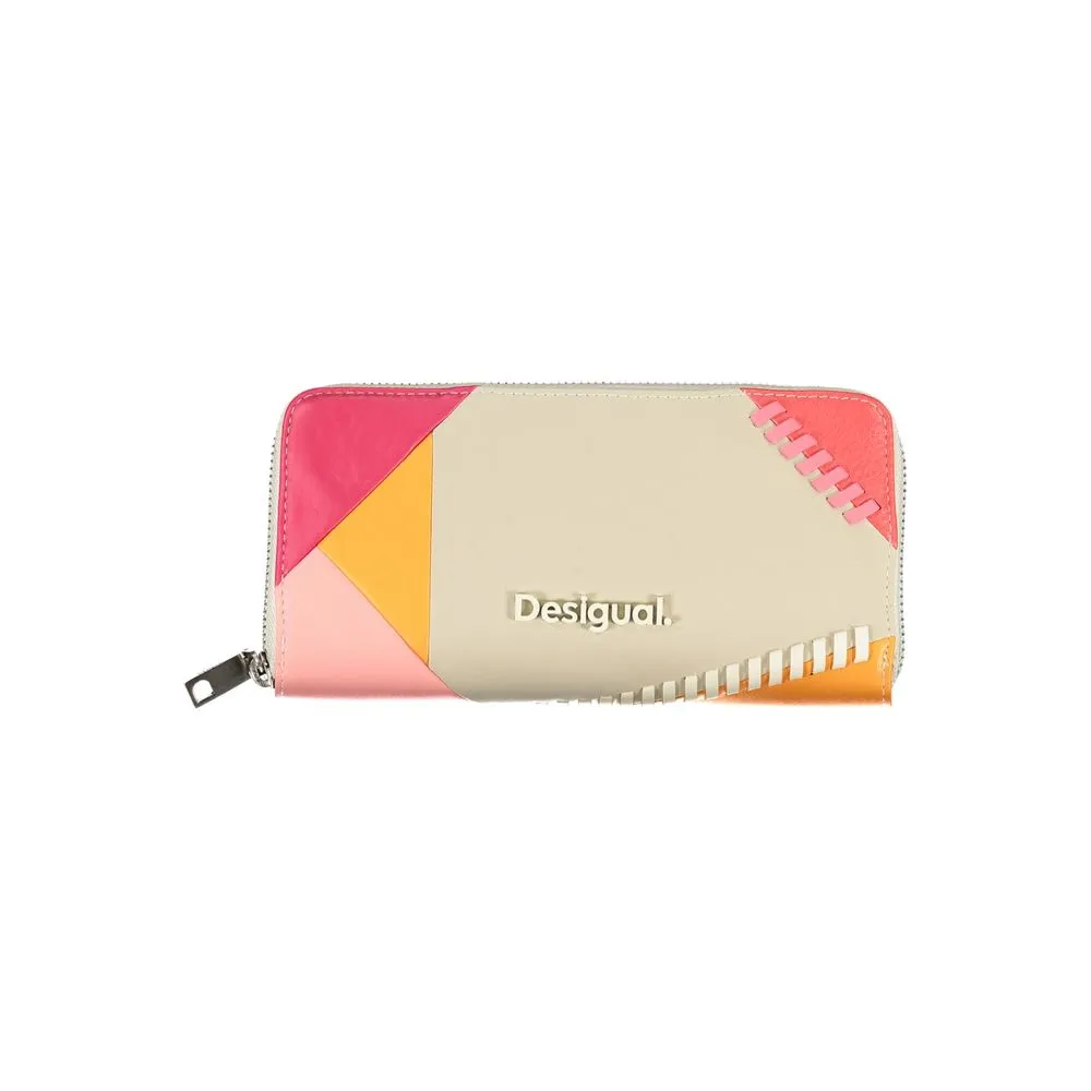 Desigual Women's Beige Polyethylene Wallet