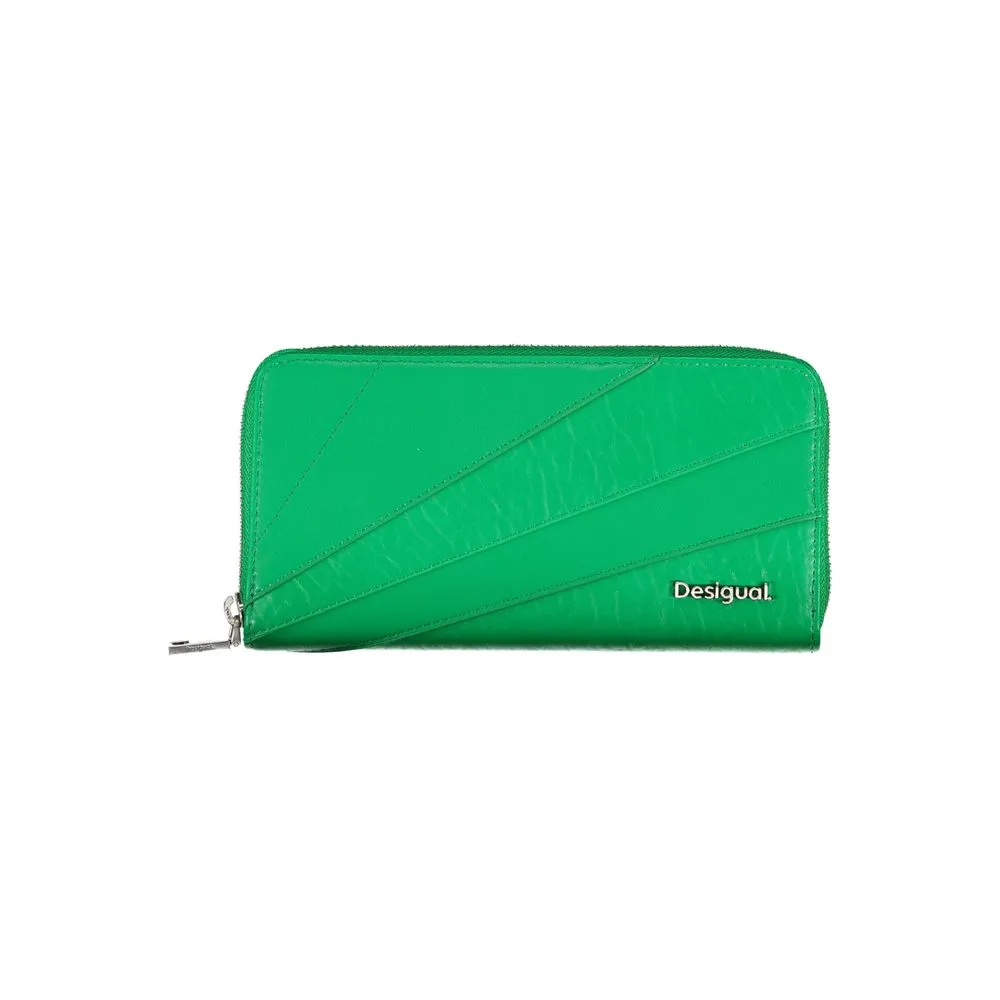 Desigual Women's Green Polyethylene Wallet