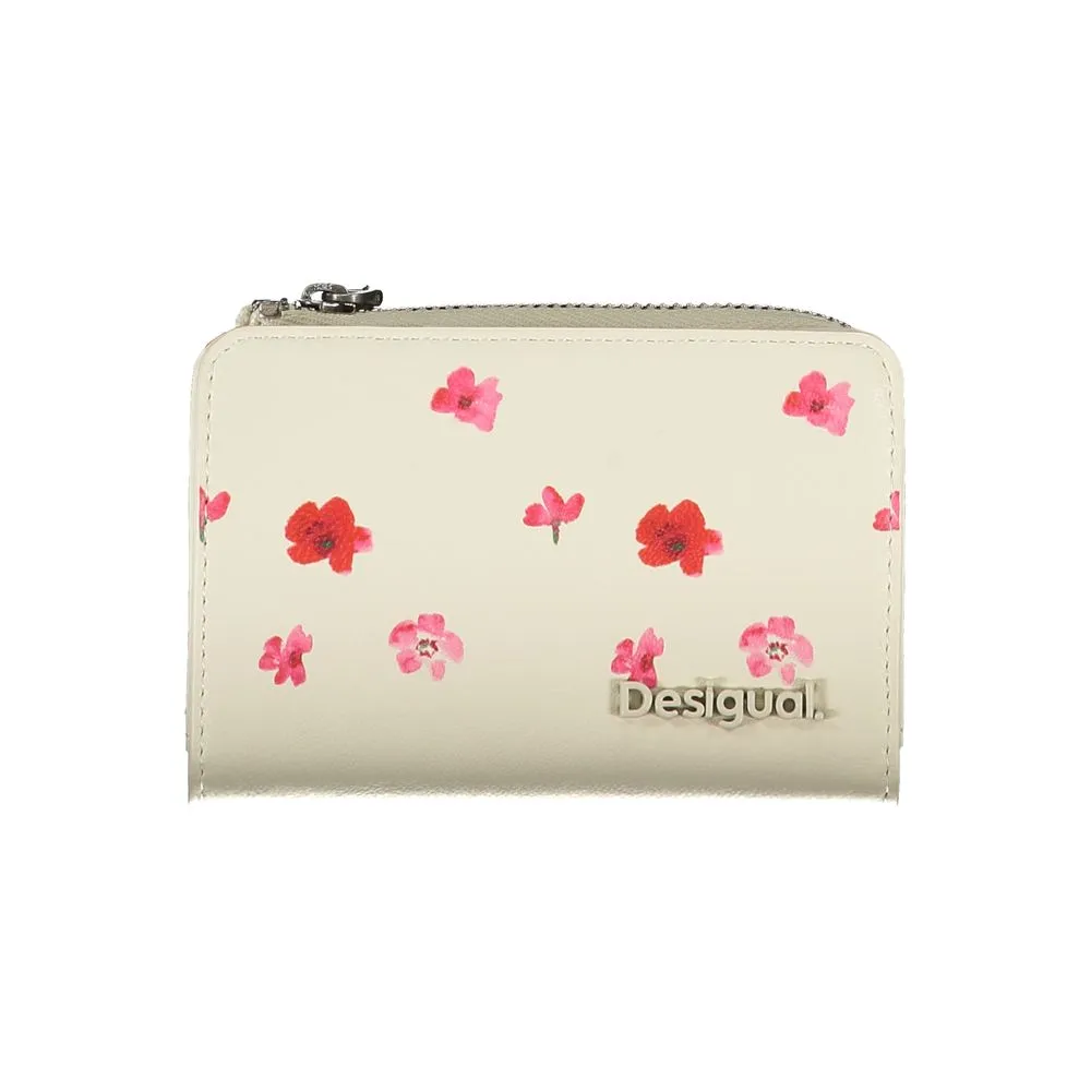 Desigual Women's White Polyethylene Wallet