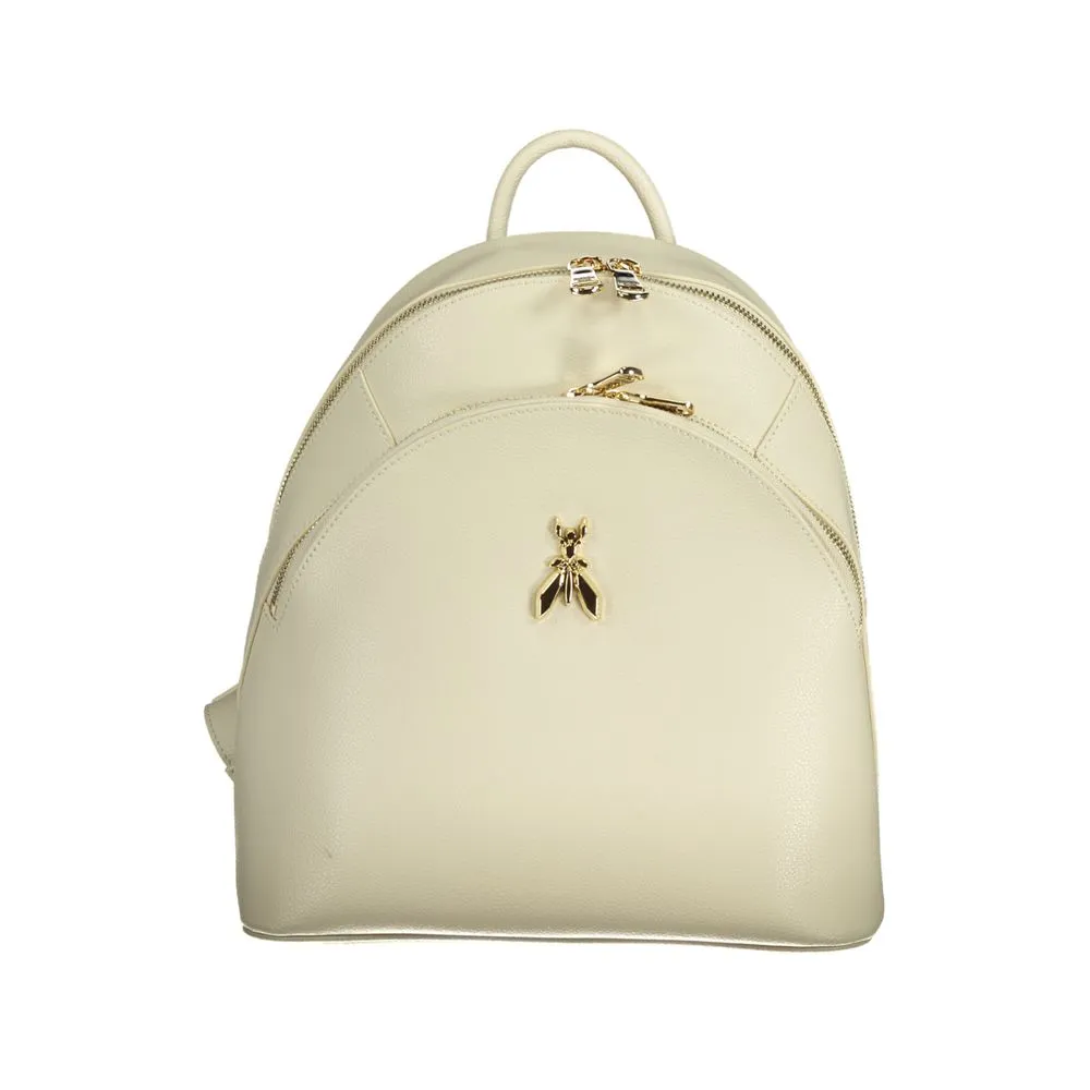 Patrizia Pepe Women's White Leather Backpack