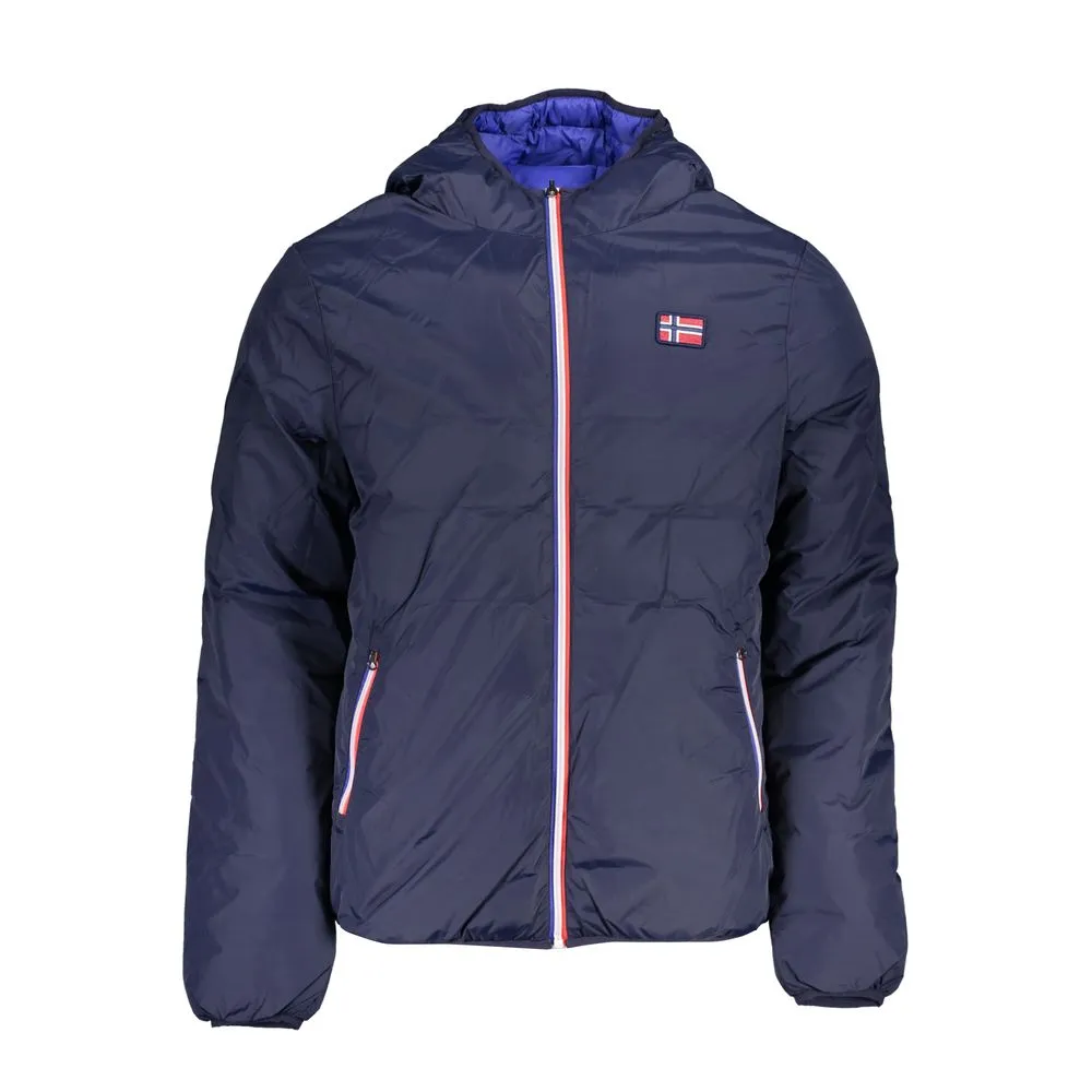 Norway 1963 Men's Blue Polyamide Jacket
