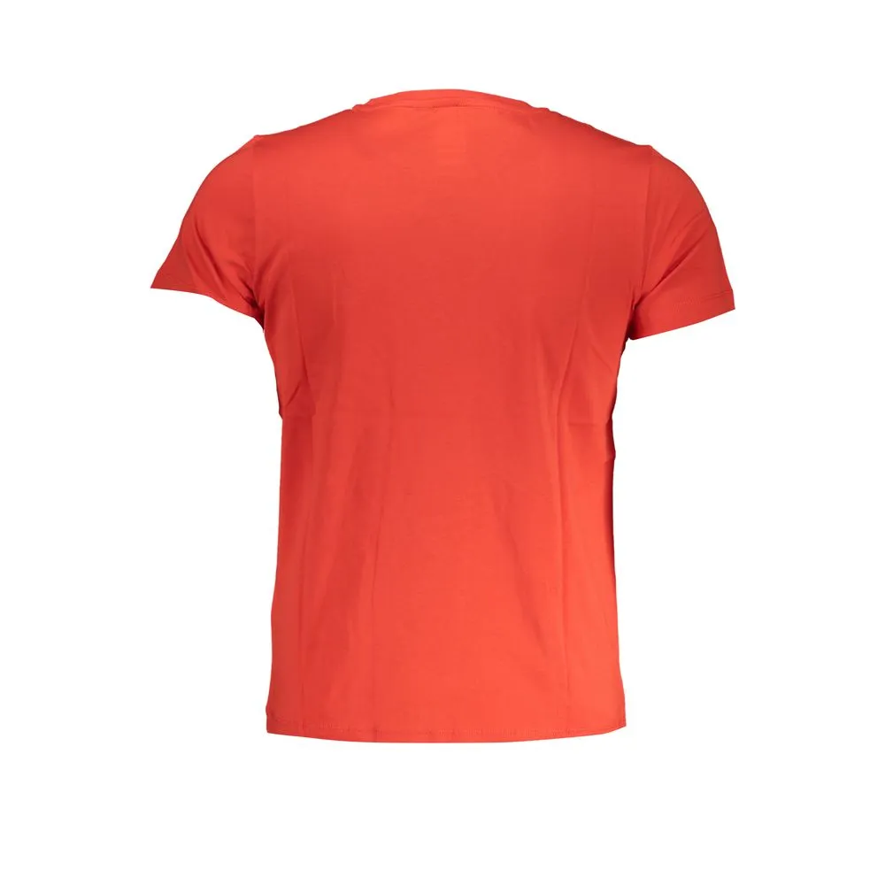 K-WAY Men's Pink Cotton T-Shirt