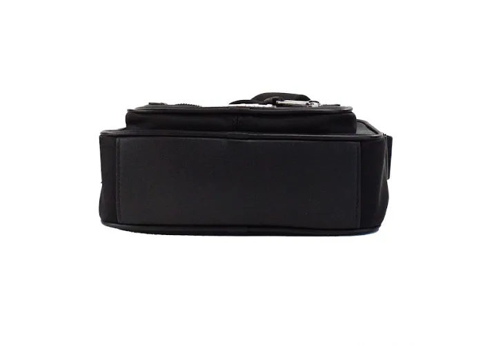 Burberry Women's Paddy Small Black Nylon Logo Camera Belt Fanny Pack Bag
