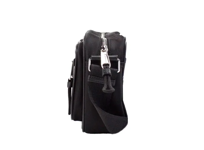 Burberry Women's Paddy Small Black Nylon Logo Camera Belt Fanny Pack Bag
