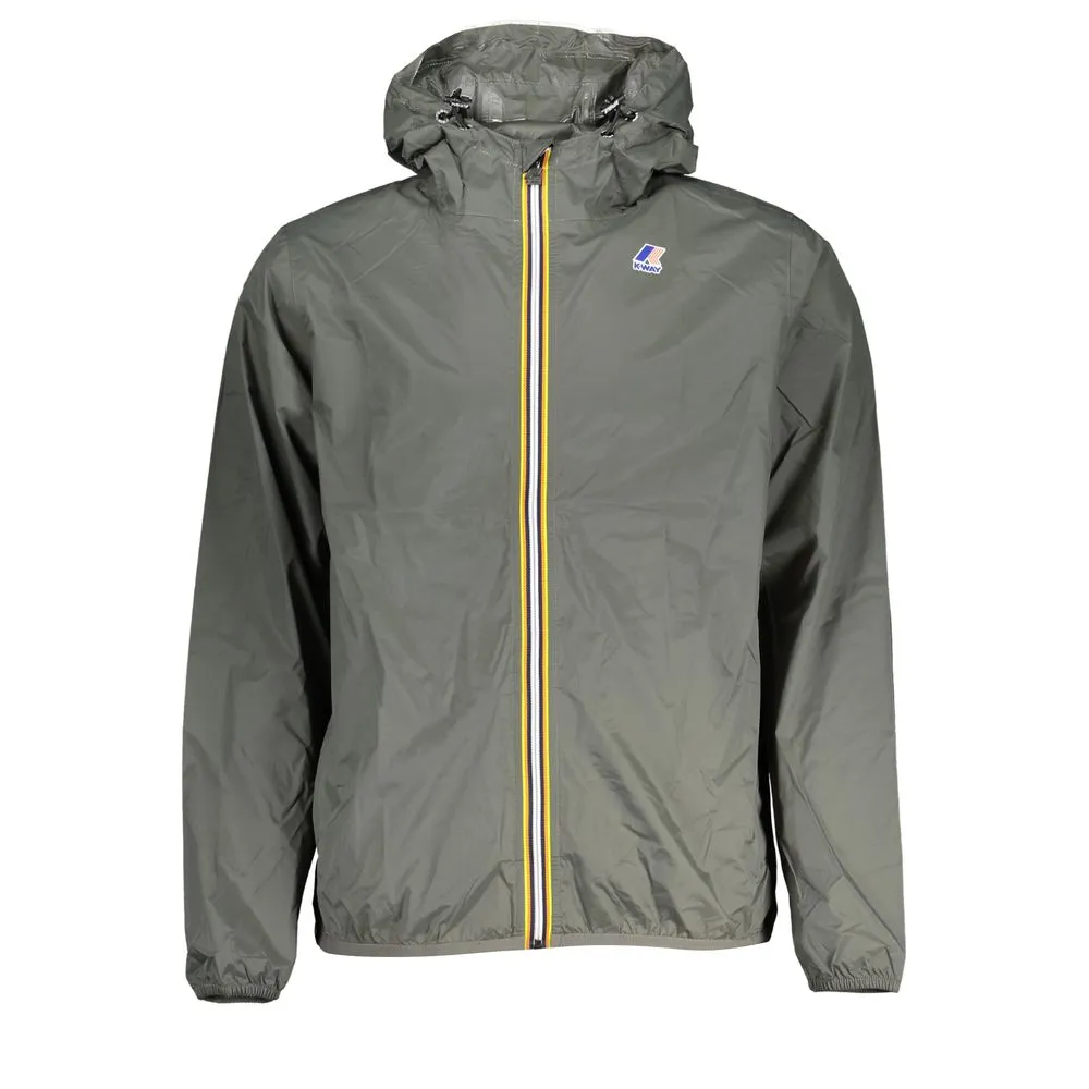 K-WAY Men's Green Polyamide Jacket