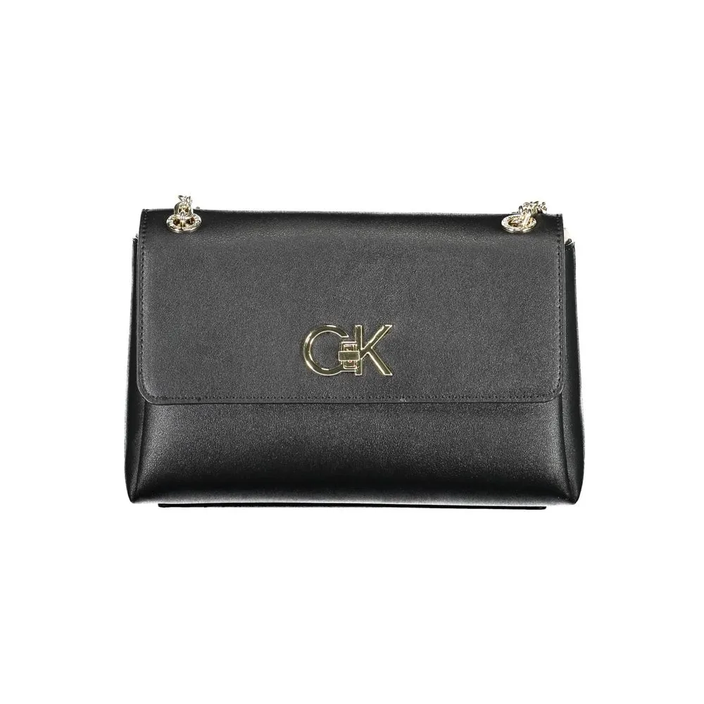 Calvin Klein Women's Black Polyester Handbag