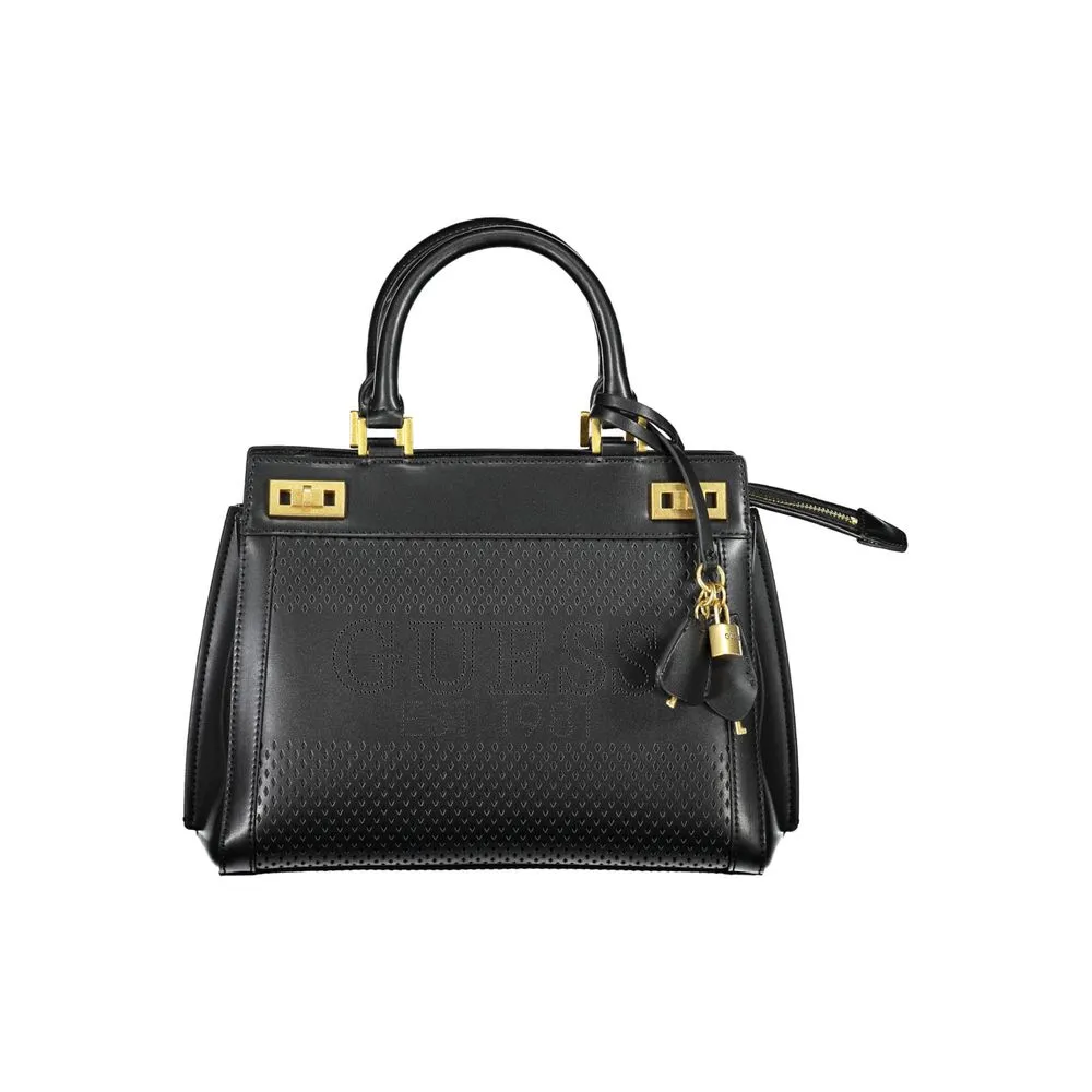 Guess Jeans Women's Black Polyethylene Handbag