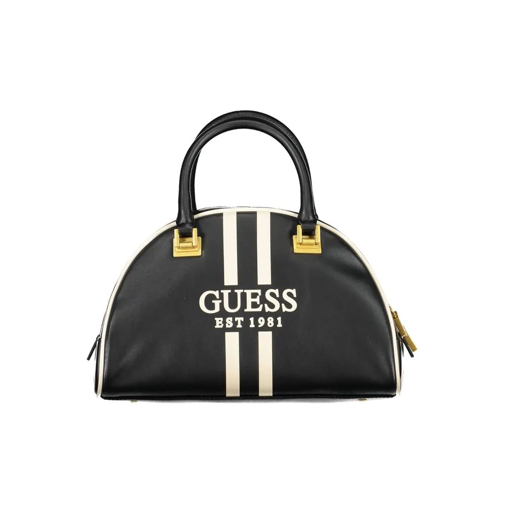 Guess Jeans Women's Black Polyethylene Handbag