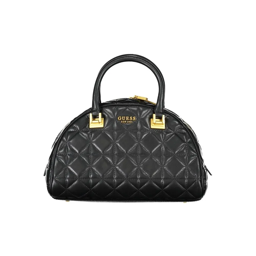 Guess Jeans Women's Black Polyethylene Handbag